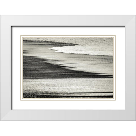 Untitled White Modern Wood Framed Art Print with Double Matting by Degryse, Michelle