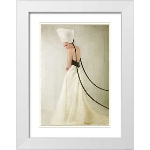 .............. White Modern Wood Framed Art Print with Double Matting by Melik-Nubarova, Svetlana