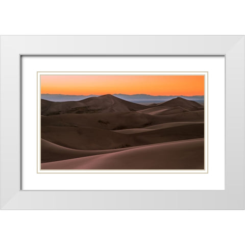 Great Shades White Modern Wood Framed Art Print with Double Matting by Agazzi, Andreas