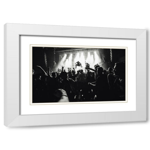 Betraying The Martyrs Ii White Modern Wood Framed Art Print with Double Matting by Kamarainen, Jesse
