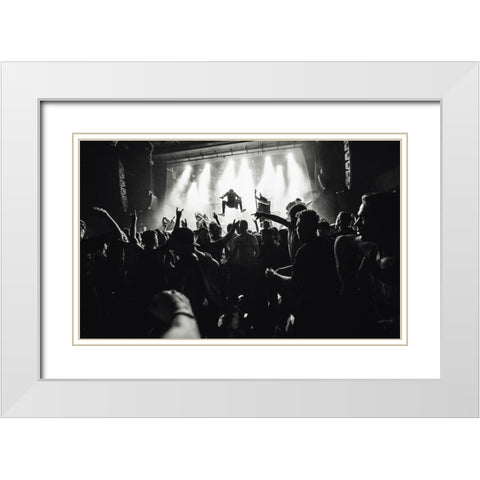 Betraying The Martyrs Ii White Modern Wood Framed Art Print with Double Matting by Kamarainen, Jesse