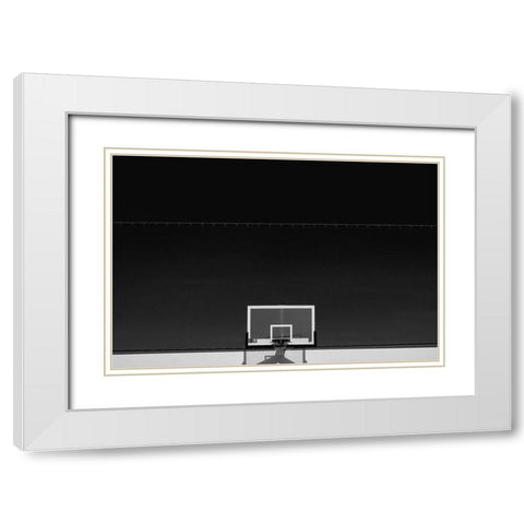 Before The Game  - Part 2 White Modern Wood Framed Art Print with Double Matting by Endermann, Rolf
