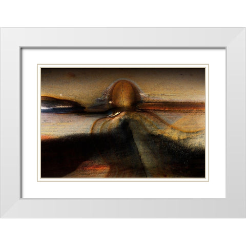 .....095Ac..... White Modern Wood Framed Art Print with Double Matting by Januar, Johanes