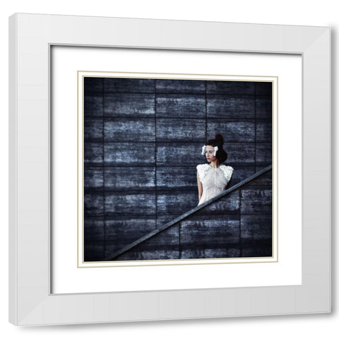 Life Isnt Perfect But Your Outfit Can Be White Modern Wood Framed Art Print with Double Matting by Bolgov, Ruslan