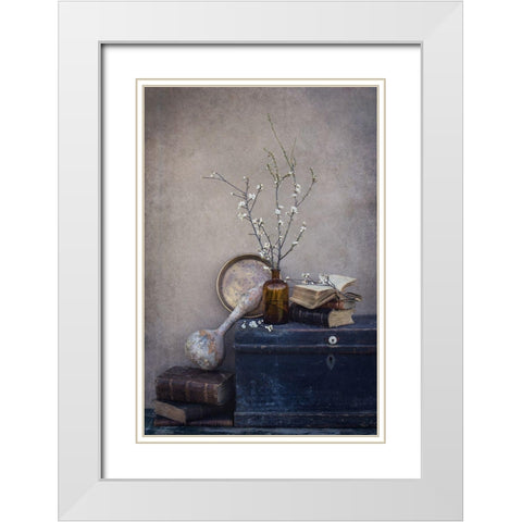 Almost Spring... White Modern Wood Framed Art Print with Double Matting by Lazarov, Dimitar