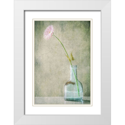 A Quiet Summer Day White Modern Wood Framed Art Print with Double Matting by Devos, Delphine