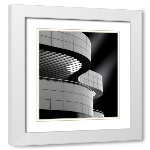 Getty Museum White Modern Wood Framed Art Print with Double Matting by Huang, Ivan