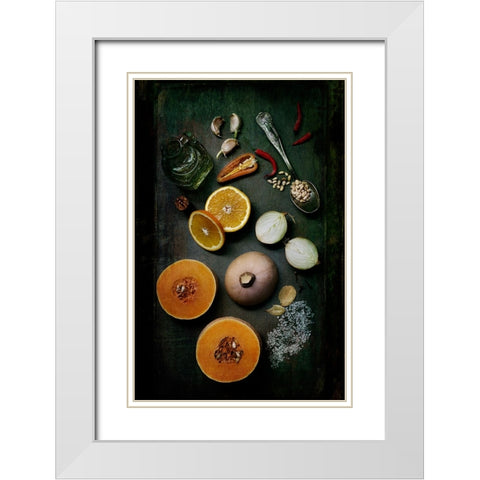 Comfort Food White Modern Wood Framed Art Print with Double Matting by Heemskerk, Bernadette