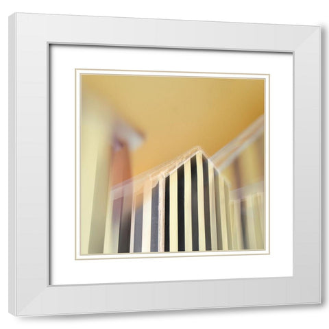 Summer Feelings White Modern Wood Framed Art Print with Double Matting by Claes, Gilbert