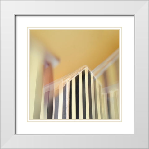 Summer Feelings White Modern Wood Framed Art Print with Double Matting by Claes, Gilbert