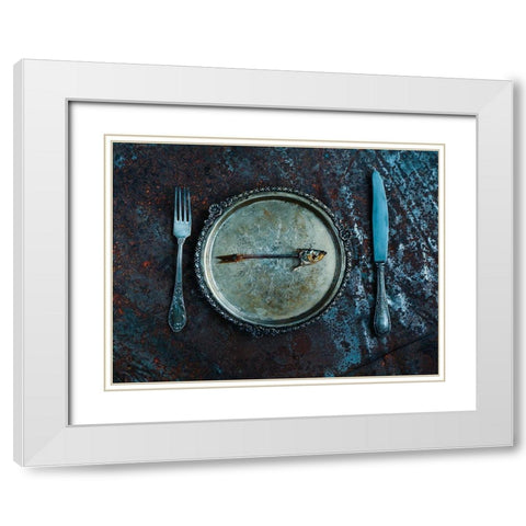 I See No Changes... White Modern Wood Framed Art Print with Double Matting by Karina, Aleksandrova