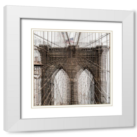 BbrrIIddggee White Modern Wood Framed Art Print with Double Matting by Pfeiffer, Peter