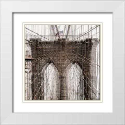 BbrrIIddggee White Modern Wood Framed Art Print with Double Matting by Pfeiffer, Peter