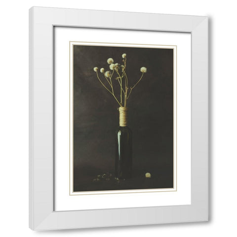 Pure White Modern Wood Framed Art Print with Double Matting by Kiral, Cicek