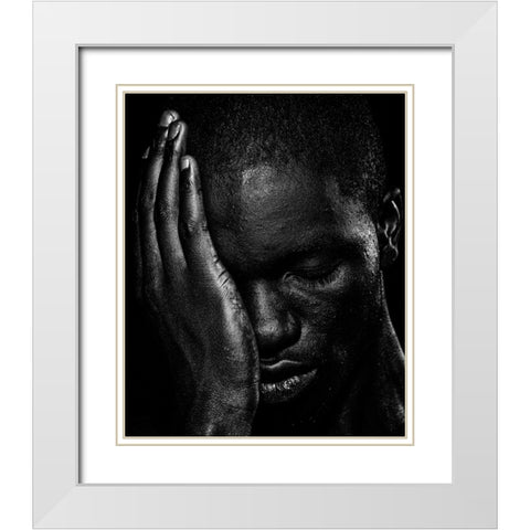Why Go White Modern Wood Framed Art Print with Double Matting by lotzin -, mario
