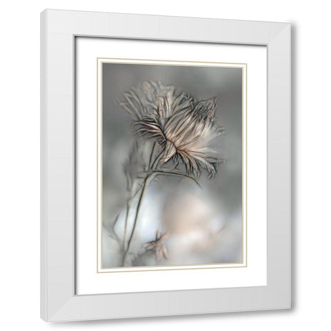 Source Of Life White Modern Wood Framed Art Print with Double Matting by Claes, Gilbert