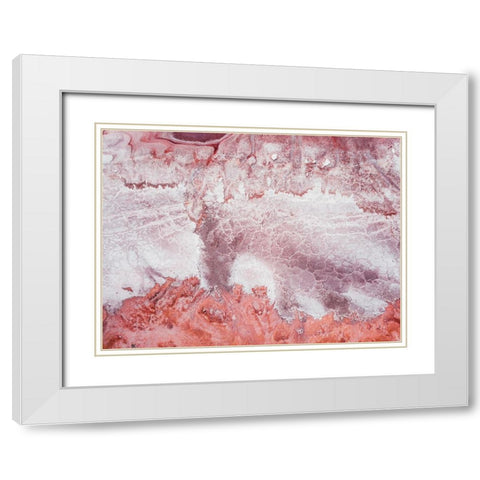 Salty Drawings II White Modern Wood Framed Art Print with Double Matting by Carrillo Lopez, Antonio