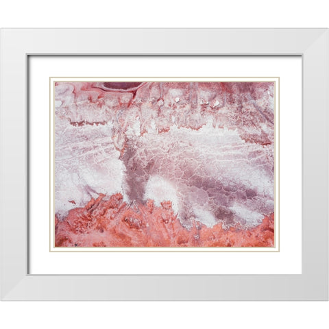 Salty Drawings II White Modern Wood Framed Art Print with Double Matting by Carrillo Lopez, Antonio