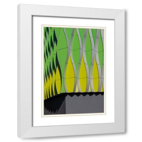 The Shadow Side White Modern Wood Framed Art Print with Double Matting by Luycx, Theo