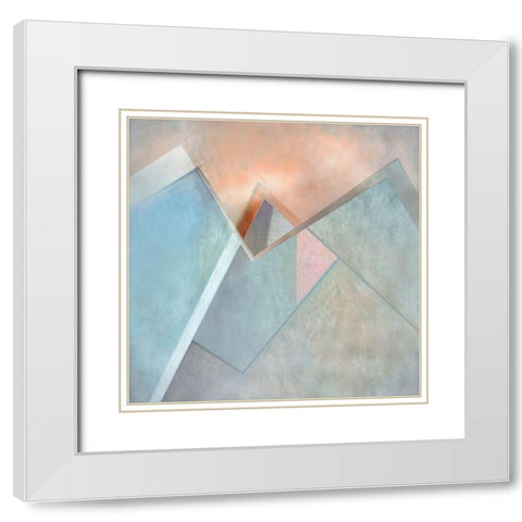 Credo Quia Absurdum Ii White Modern Wood Framed Art Print with Double Matting by Claes, Gilbert