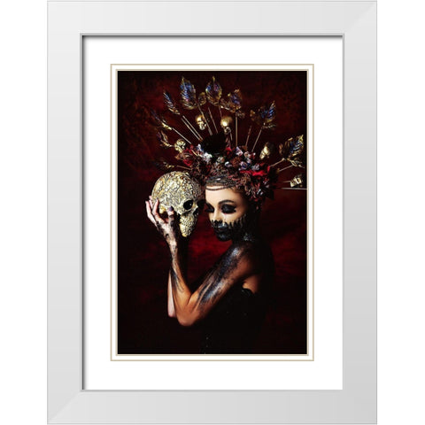 Tia White Modern Wood Framed Art Print with Double Matting by Bolgov, Ruslan