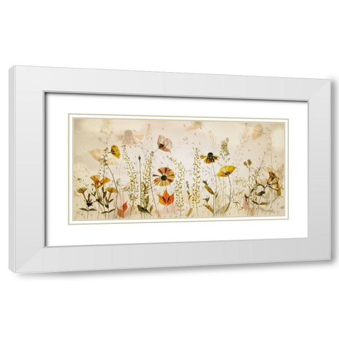 In The Field... White Modern Wood Framed Art Print with Double Matting by Talen, Nel