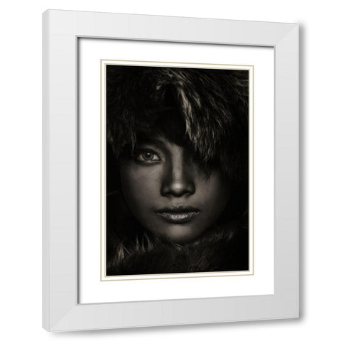 Arya Dhani Prajitno White Modern Wood Framed Art Print with Double Matting by Sulistiawan, Hari