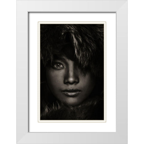 Arya Dhani Prajitno White Modern Wood Framed Art Print with Double Matting by Sulistiawan, Hari