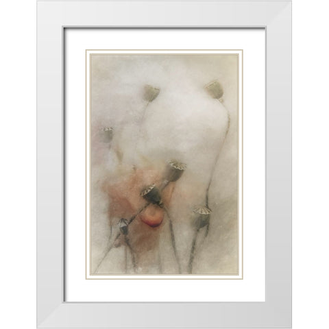 Hopeful Future White Modern Wood Framed Art Print with Double Matting by Claes, Gilbert
