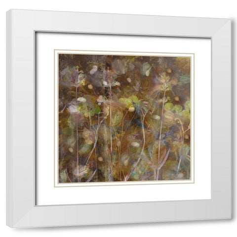 Summer Pastel White Modern Wood Framed Art Print with Double Matting by Dingemans, Saskia
