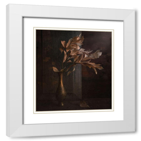Premonition Of Autumn White Modern Wood Framed Art Print with Double Matting by Tokarev, Igor
