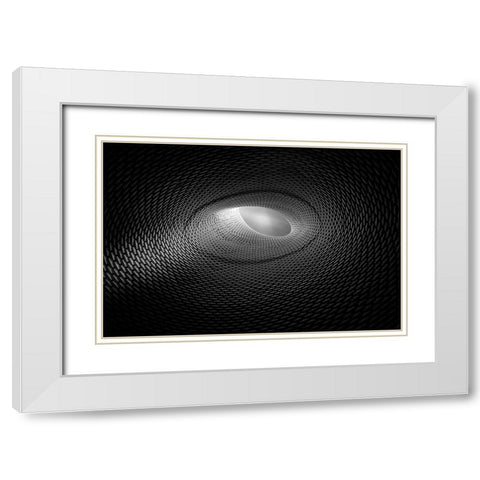 9430-Nyc White Modern Wood Framed Art Print with Double Matting by Matityahu, Eli