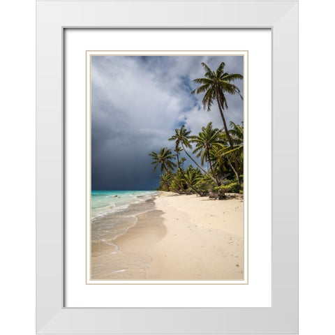 See The Storm Coming White Modern Wood Framed Art Print with Double Matting by Wrobel, Karsten