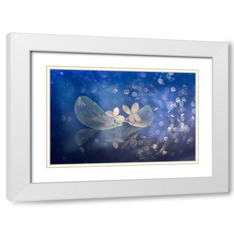 Fairytale Fantasy White Modern Wood Framed Art Print with Double Matting by Kopcev, Igor
