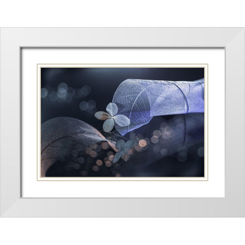 Fantasasa De Invierno... White Modern Wood Framed Art Print with Double Matting by Kopcev, Igor