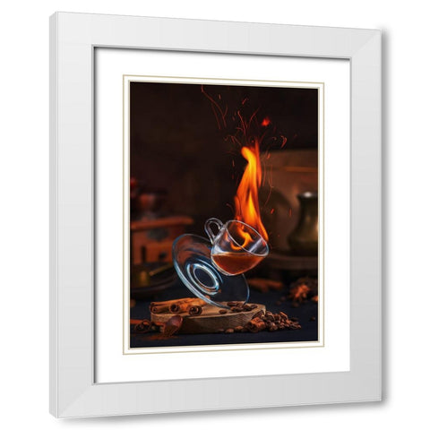 Just That Good White Modern Wood Framed Art Print with Double Matting by Belenko, Dina