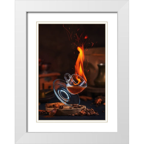Just That Good White Modern Wood Framed Art Print with Double Matting by Belenko, Dina