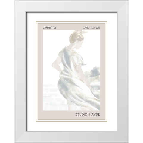 Studio Havde White Modern Wood Framed Art Print with Double Matting by 1x Studio II