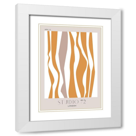 Studio 72 White Modern Wood Framed Art Print with Double Matting by 1x Studio II
