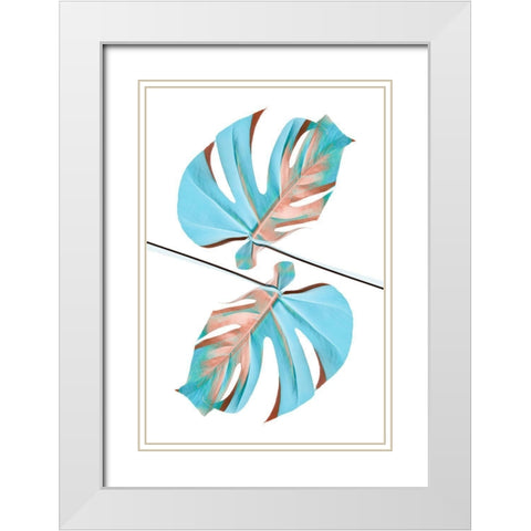 Ying Yang 05 White Modern Wood Framed Art Print with Double Matting by 1x Studio III