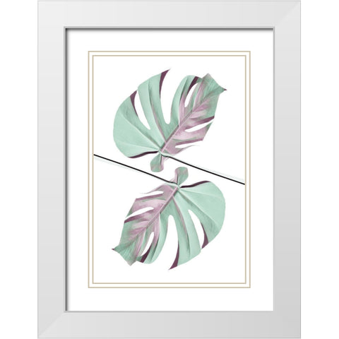 Ying Yang 01 White Modern Wood Framed Art Print with Double Matting by 1x Studio III