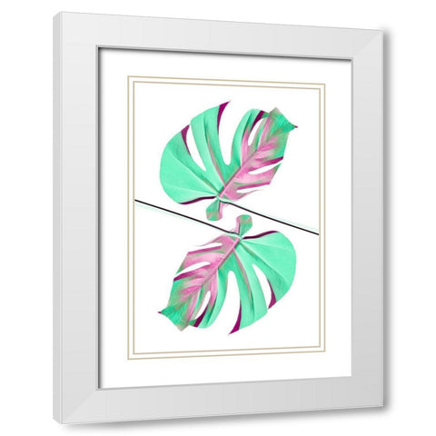 Ying Yang 08 White Modern Wood Framed Art Print with Double Matting by 1x Studio III