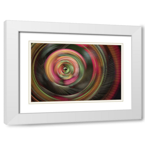The Eye White Modern Wood Framed Art Print with Double Matting by Westum, Heidi