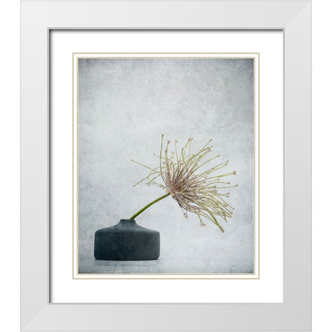 Simple Comme Bonjour . White Modern Wood Framed Art Print with Double Matting by Dingemans, Saskia