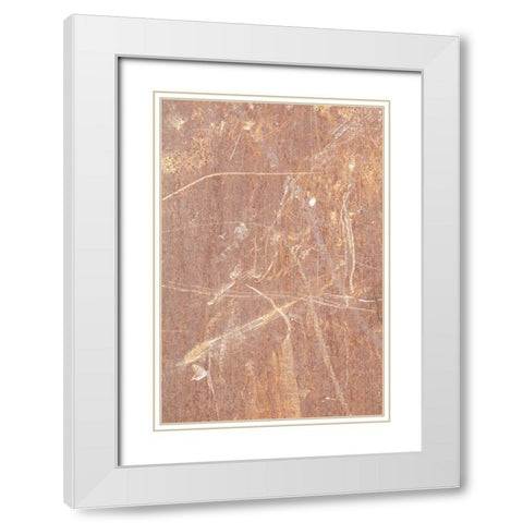 sheet metal wall_2 White Modern Wood Framed Art Print with Double Matting by 1x Studio III