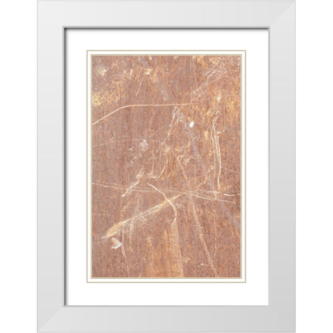 sheet metal wall_2 White Modern Wood Framed Art Print with Double Matting by 1x Studio III