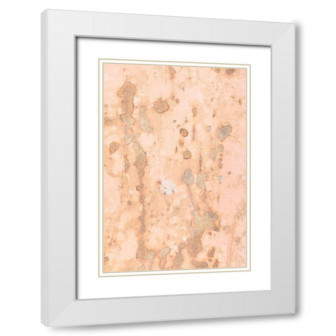 Sheet metal wall_5 White Modern Wood Framed Art Print with Double Matting by 1x Studio III