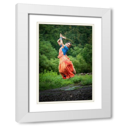 The Feeling Called Monsoon White Modern Wood Framed Art Print with Double Matting by Malgaonkar, Prasad