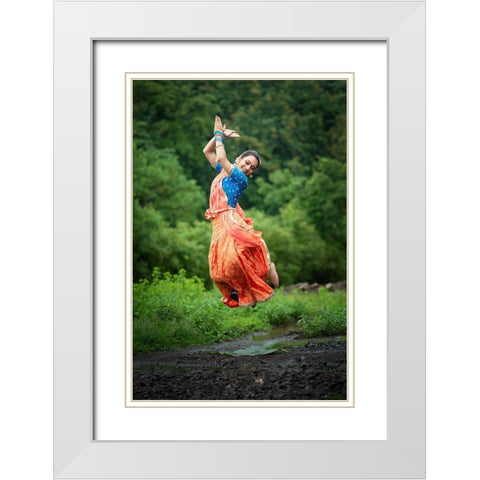 The Feeling Called Monsoon White Modern Wood Framed Art Print with Double Matting by Malgaonkar, Prasad