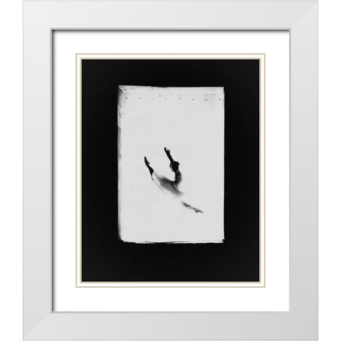 By The Way White Modern Wood Framed Art Print with Double Matting by Jemric, Tomislav-Jeffrey